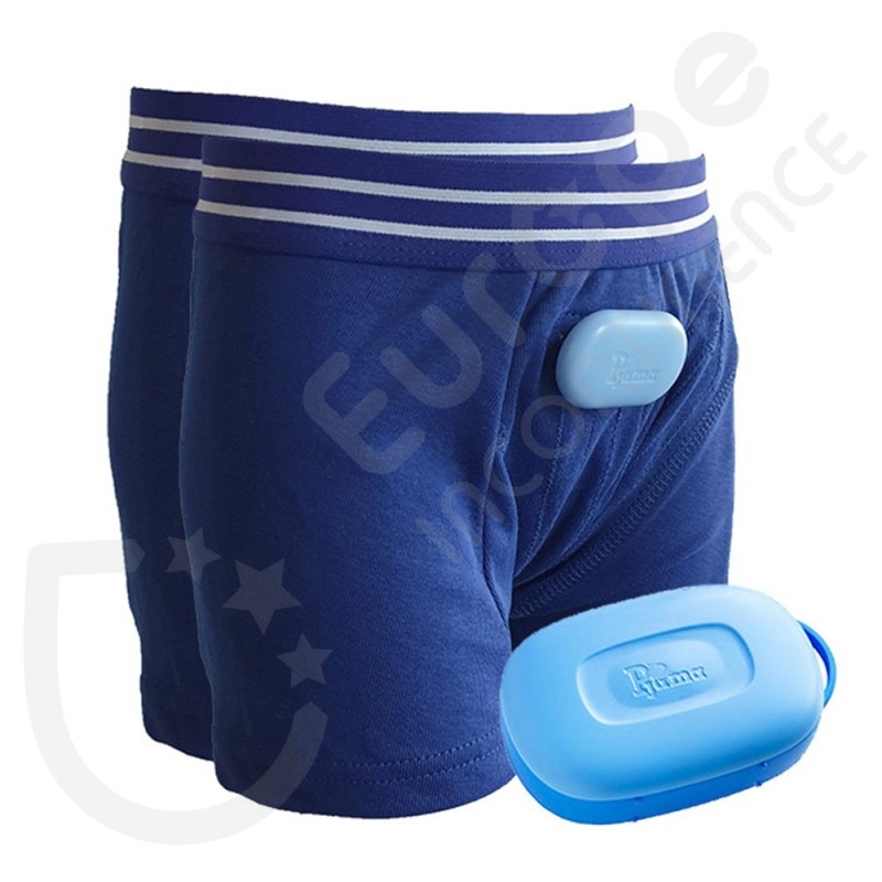 Enuresis azul de alta calidad para cama de bebé adulto, alarma de  humectación + Sensor con abrazadera