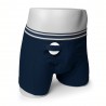 Boxer Rapaz azul Rodger - Tamanho XL