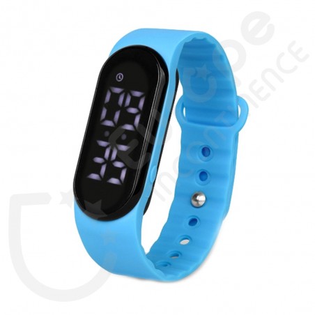 Reloj vibrador Buddy en azul