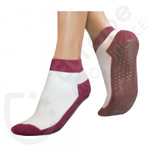 Chaussettes Antiglisse Suprima Bordeaux - Pointure 39/42