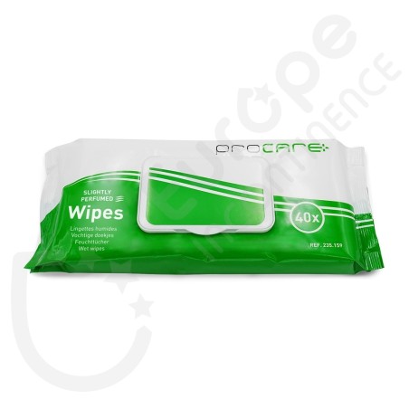 Procare Wet Wipes - 40 pieces