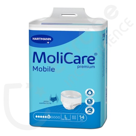Molicare Mobile 6 Gouttes - LARGE