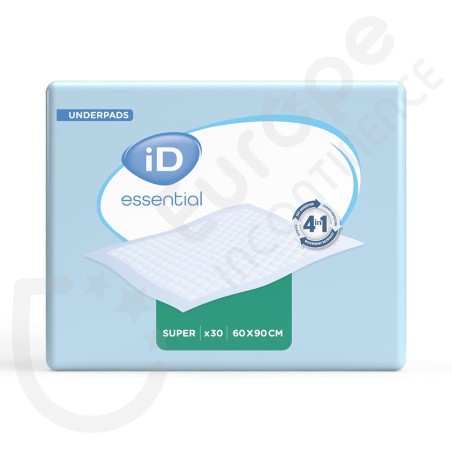 iD Essential Underpads Super - 60 x 90 cm