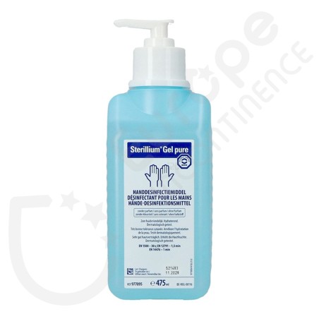 Sterillium Gel Pure avec Pompe - 475 ml