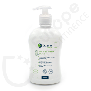 Gcare Proskin Creme Duche 2 em 1 Corpo e Cabelo - 500 ml
