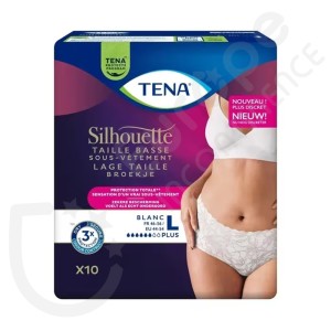 Tena Silhouette Plus Blanc - LARGE
