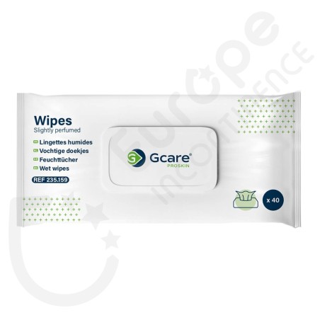 Gcare Proskin Toalhetes húmidos - 40 unidades