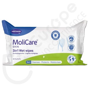 Molicare Skin 3 en 1 Toallitas Humedecidas