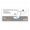 Rectangular Insert Mini - 11 x 36 cm